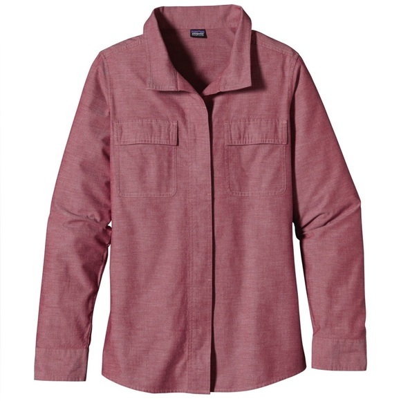 Patagonia Tops - Patagonia W's Long-Sleeved Chambray Shirt
